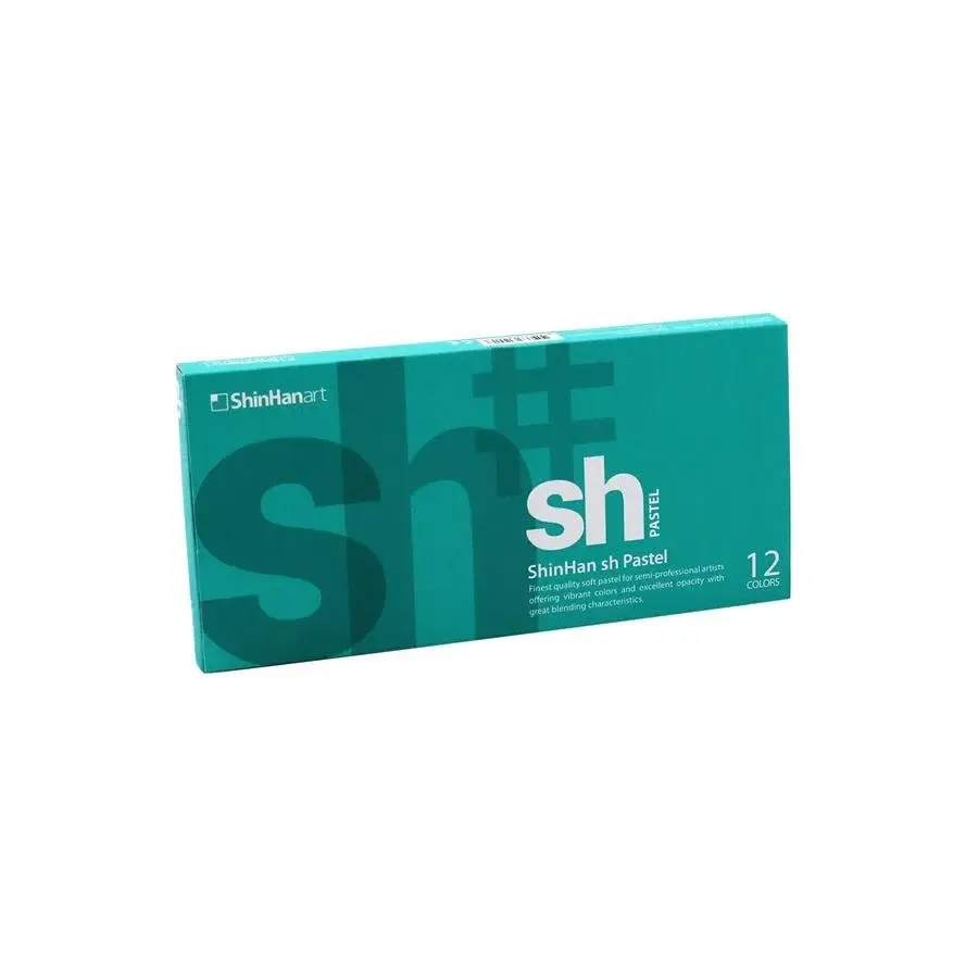 Shinhan Art Soft Pastel 12 Renk Tam Boy (Large) Pastel Boya