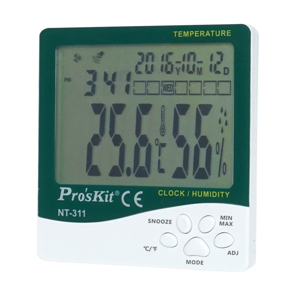 Proskit NT-311 Dijital Sıcaklık Nem Ölçer