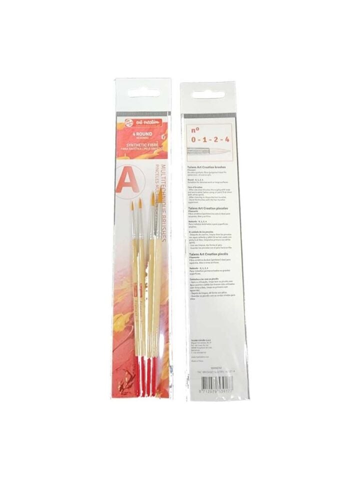 Talens Art Creation  Brushset Multipu. 4 Lü Set A