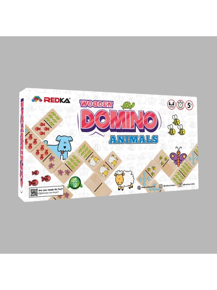 Redka Wooden Domino Animals (Hayvanlar)