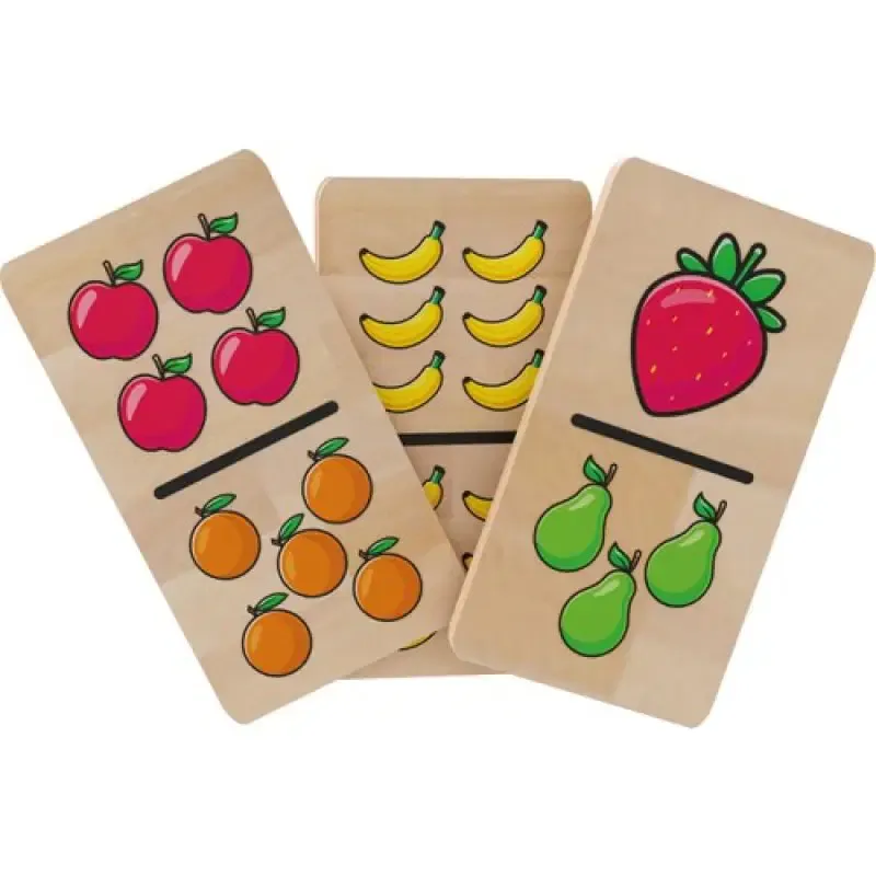 Redka Wooden Domino Fruits (Meyveler)