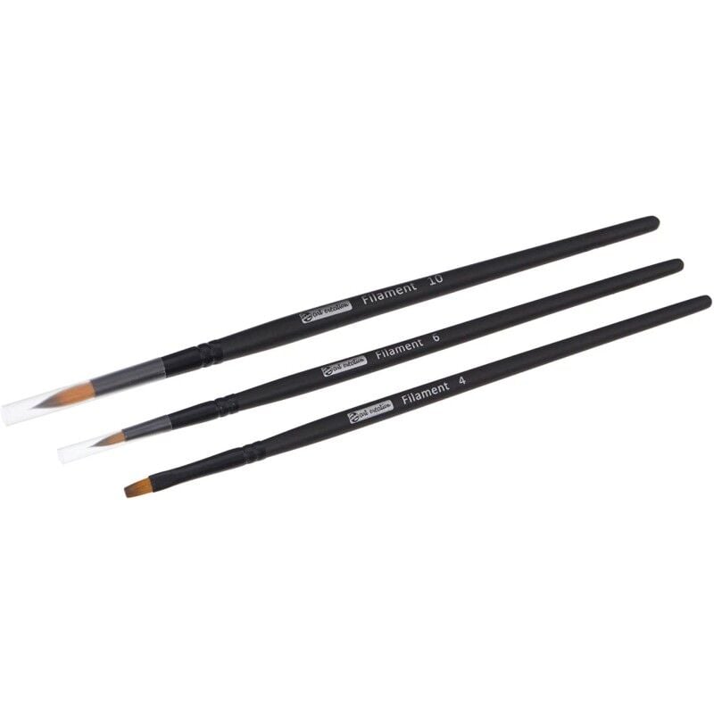 Art Creatıon 3'Lü Suluboya Fırça Seti (Small) - S