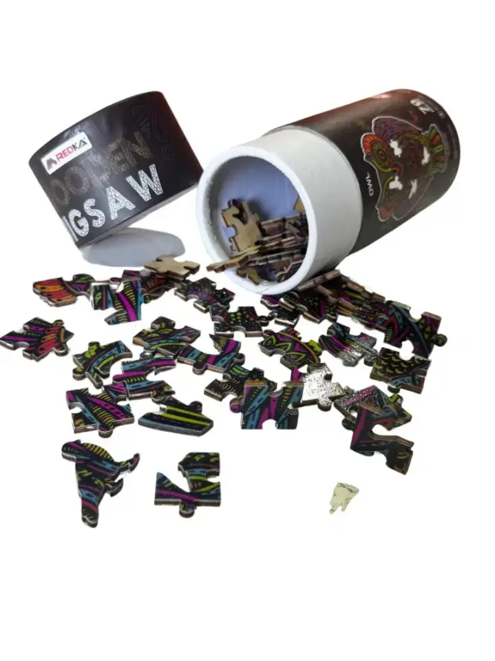 Redka Wooden Jigsaw Owl (Ahşap Puzzle)