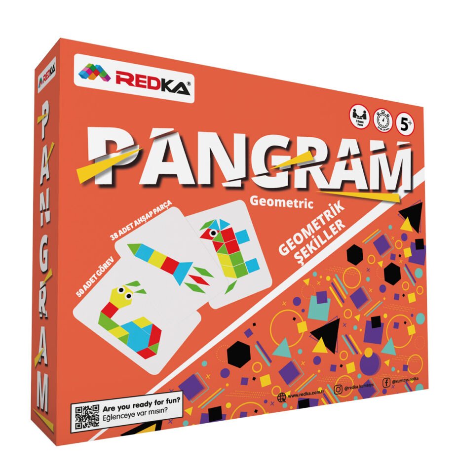 Redka Pangram Geometrik Şekiller
