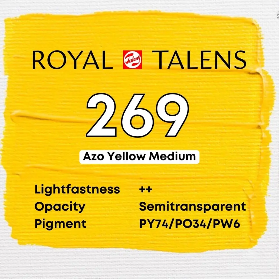 Talens Art Creation Akrilik Boya 75 ml Azo Yellow edium 269