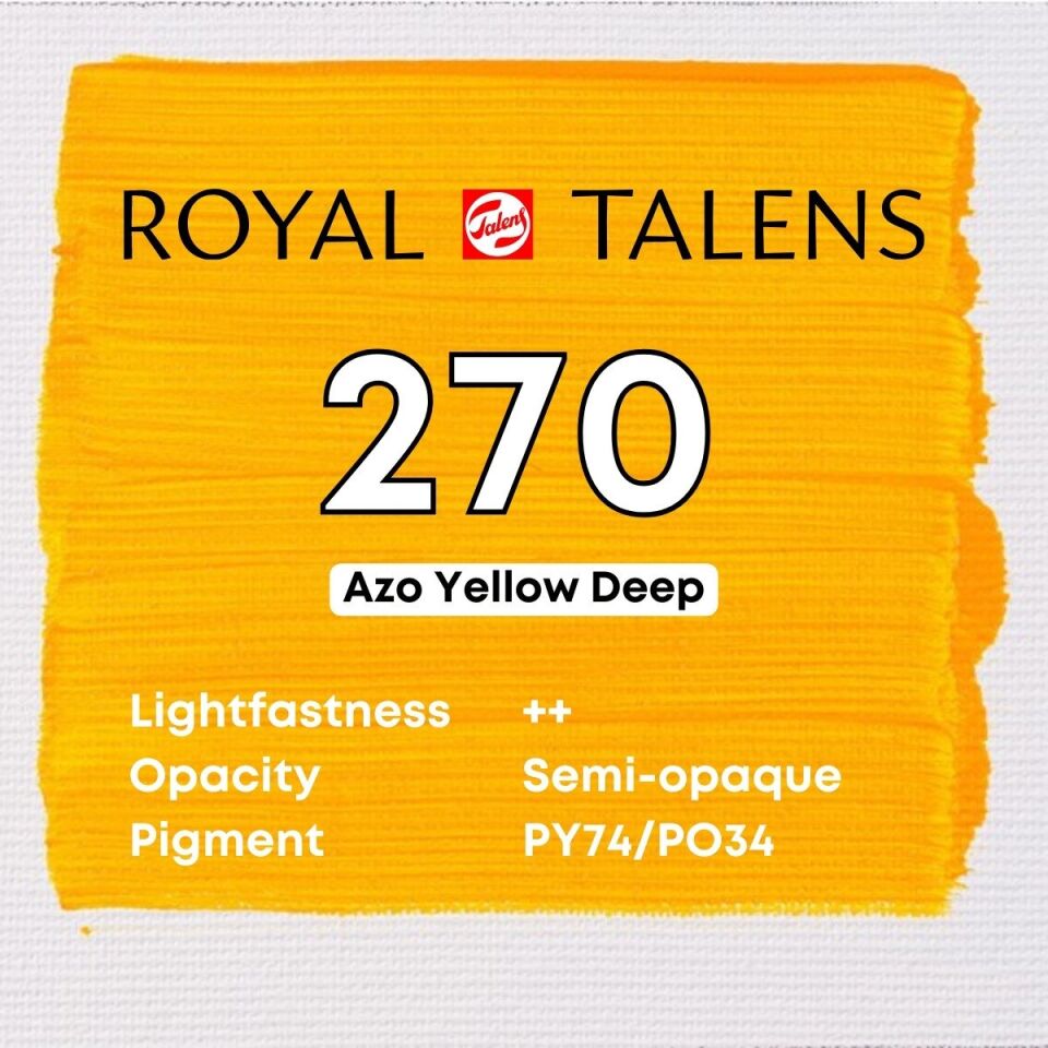 Talens Art Creation Akrilik Boya 75 ml Azo Yellow Deep 270