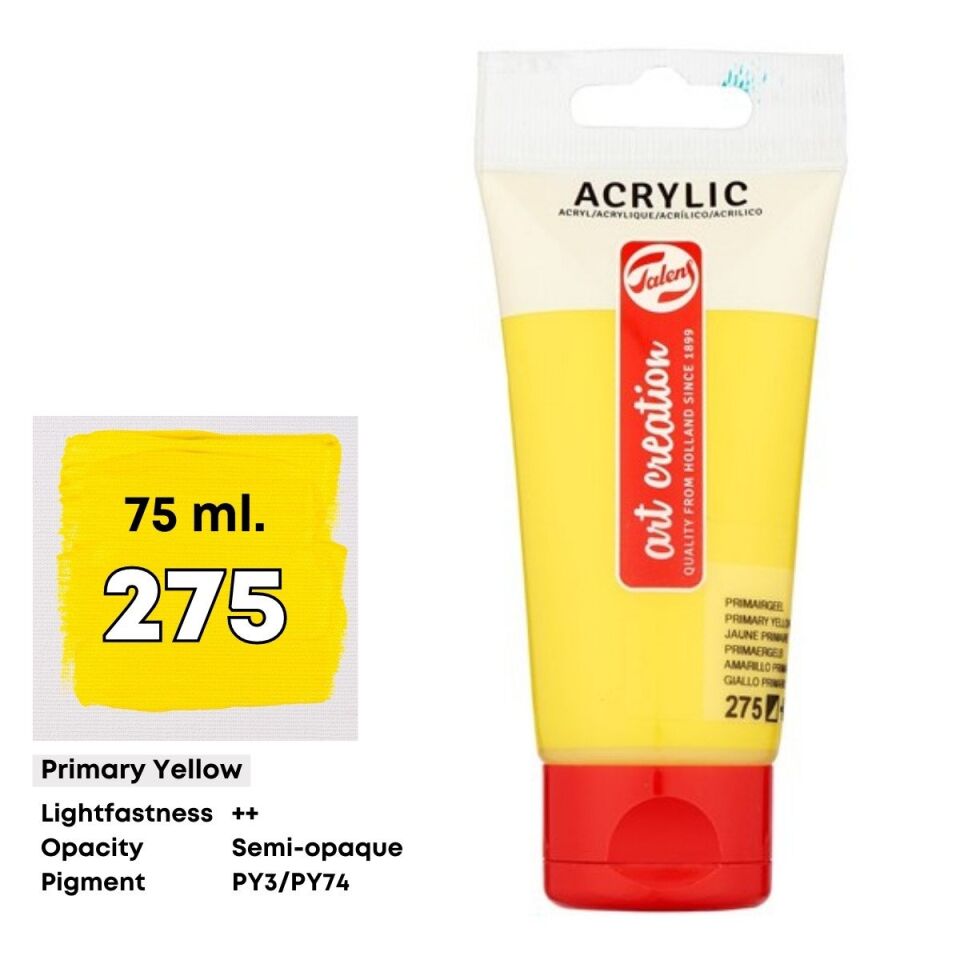 Talens Art Creation Akrilik Boya 75 ml Primary Yellow 275