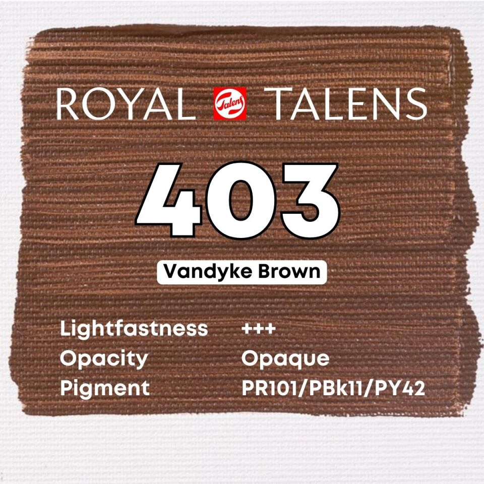 Talens Art Creation Akrilik Boya 75 ml Vandyke Brown 403