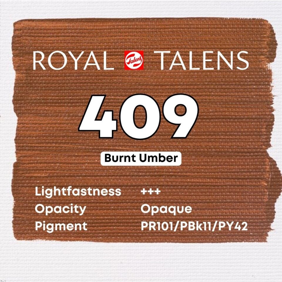 Talens Art Creation Akrilik Boya 75 ml Burnt Umber 409