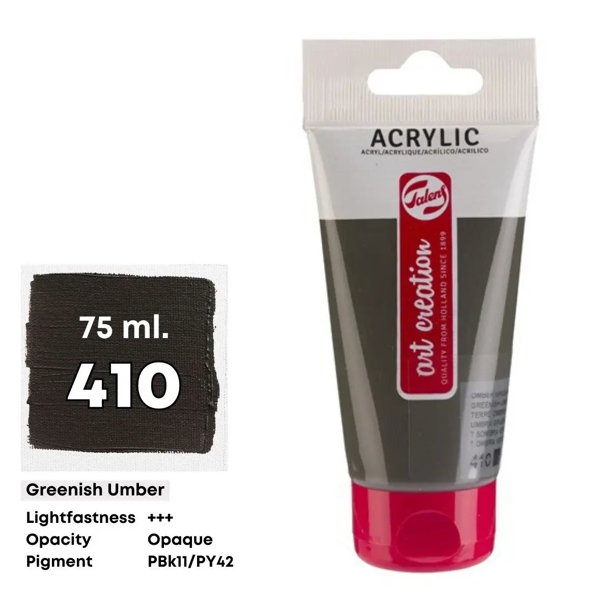 Talens Art Creation Akrilik Boya 75 ml Greenish Umber 410
