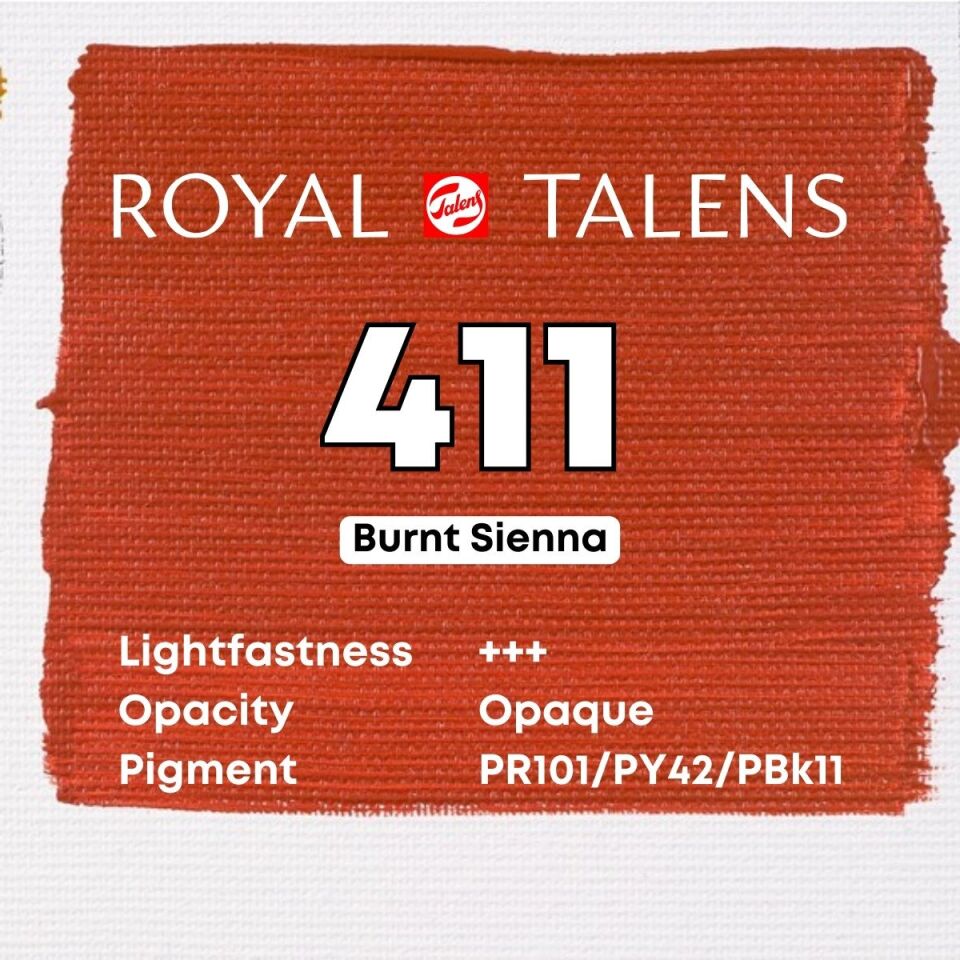 Talens Art Creation Akrilik Boya 75 ml Burnt Sienna 411