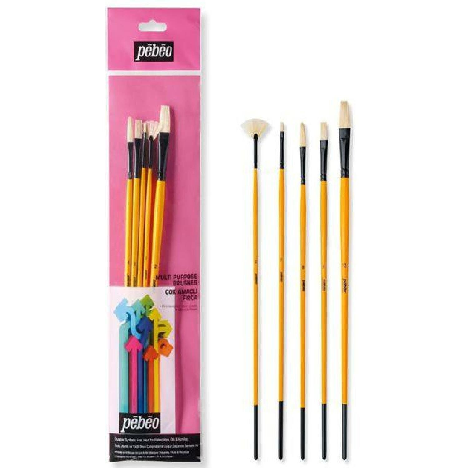 Pebeo Yağlı Boya Fırça Seti Set - 12