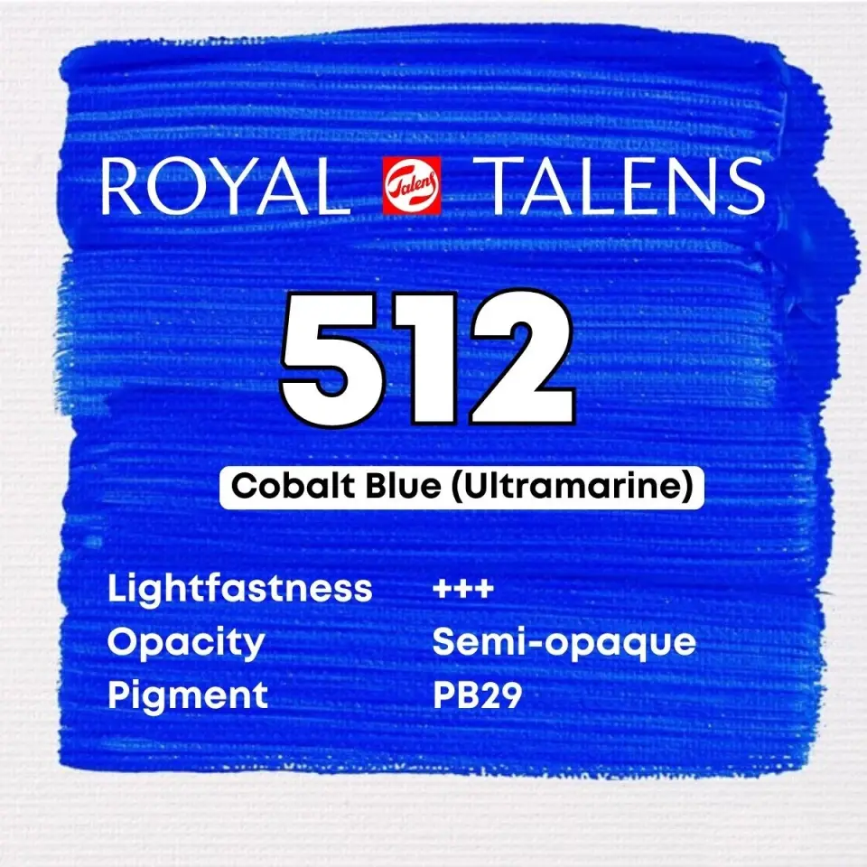 Talens Art Creation Akrilik Boya 75 ml Cobalt Blue (Ultramarine) 512