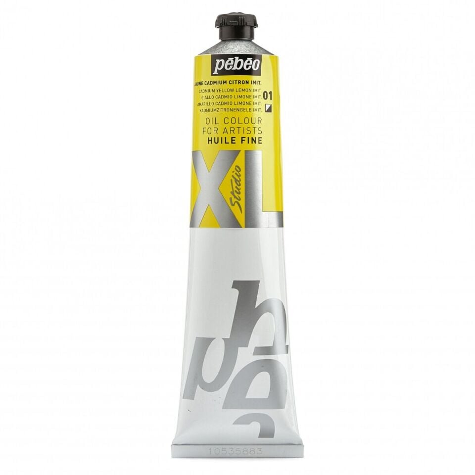 Pebeo 200 ML Pebeo 200 ML Huile Fine XL Yağlı Boya Raw Umber Lemon Cadmium Yellow