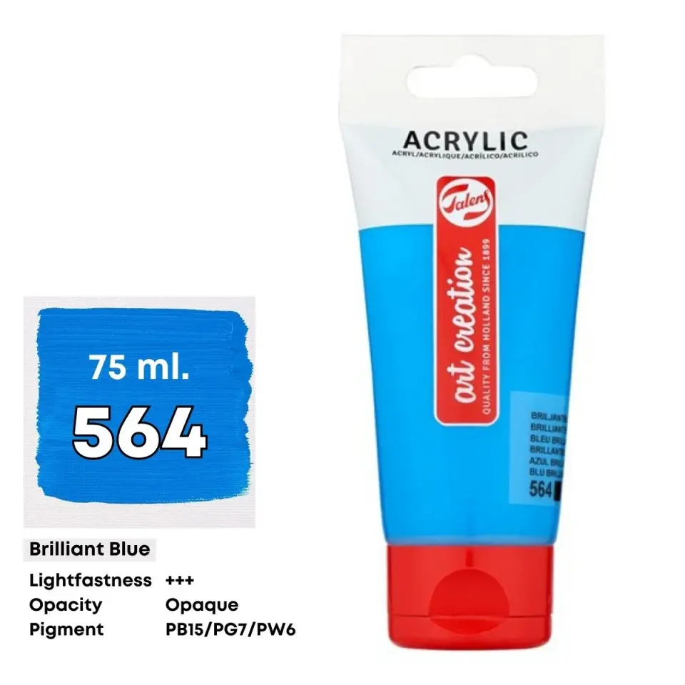Talens Art Creation Akrilik Boya 75 ml Brilliant Blue 564
