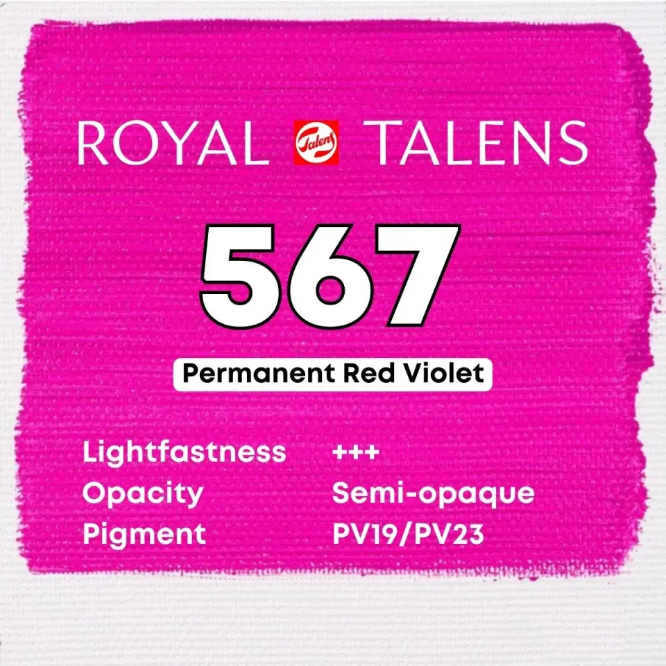 Talens Art Creation Akrilik Boya 75 ml Permanent Red Violet 567