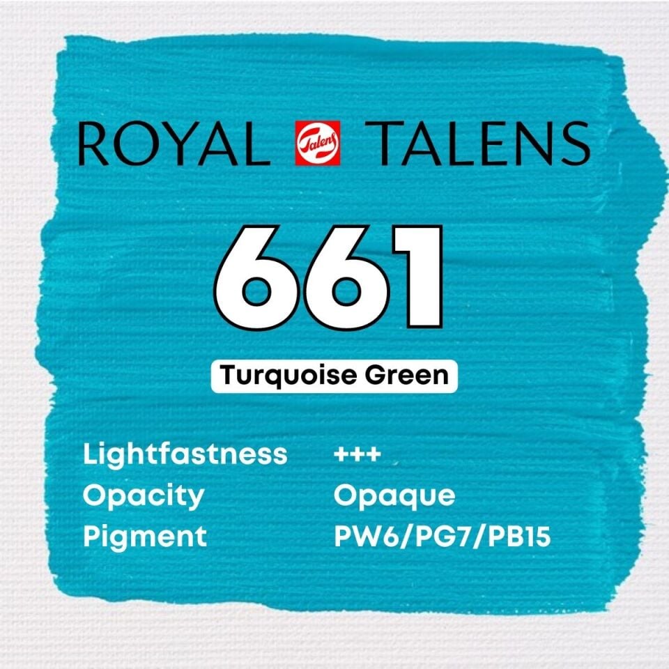 Talens Art Creation Akrilik Boya 75 ml Turquoise Green 661