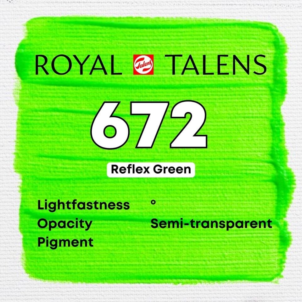Talens Art Creation Akrilik Boya 75 ml Reflex Green 672