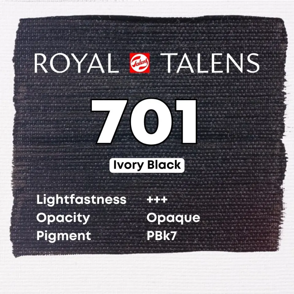 Talens Art Creation Akrilik Boya 75 ml Ivory Black 701
