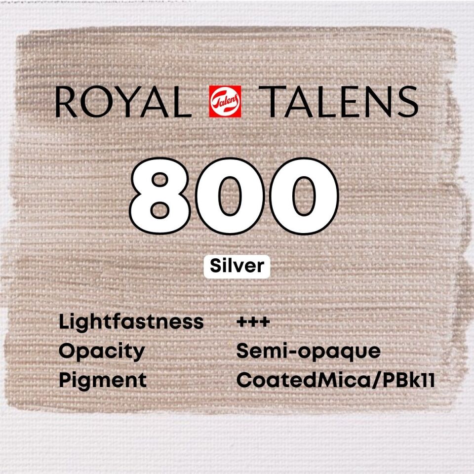 Talens Art Creation Akrilik Boya 75 ml Silver 800