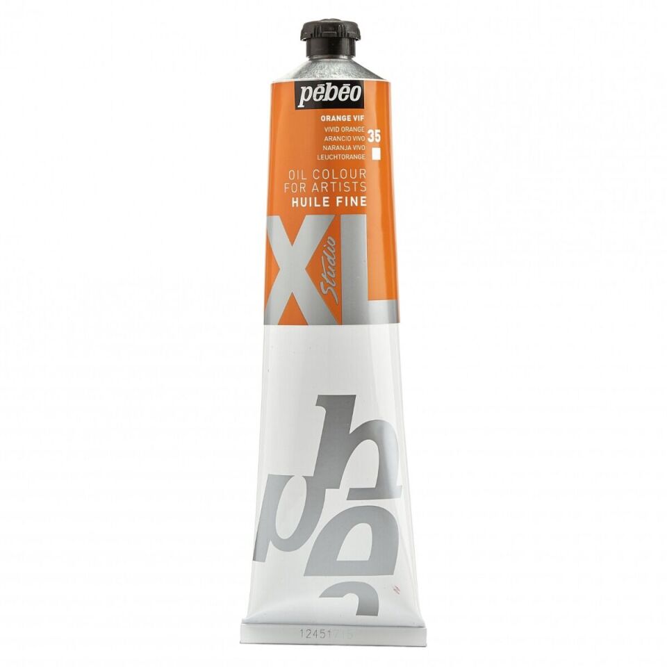 Pebeo 200 ML Huile Fine XL Yağlı Boya Vivid Orange