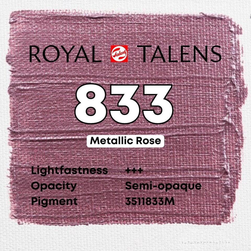 Talens Art Creation Akrilik Boya 75 ml Metallic Rose 833