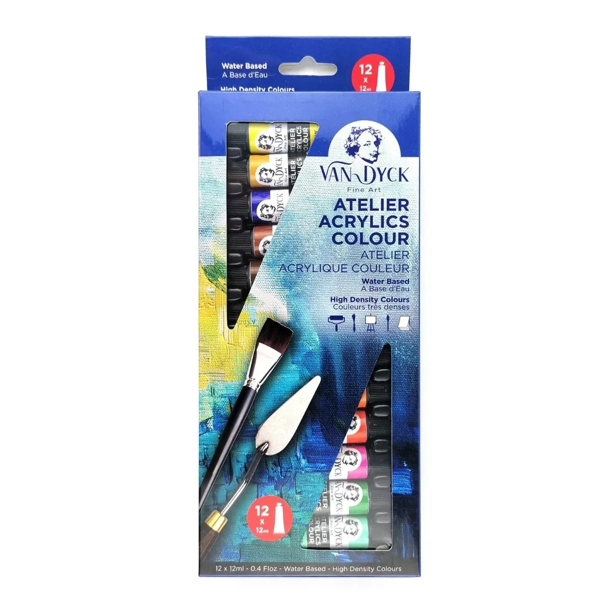 Van Dyck Atelier Akrilik Boya Seti 12ml 12li