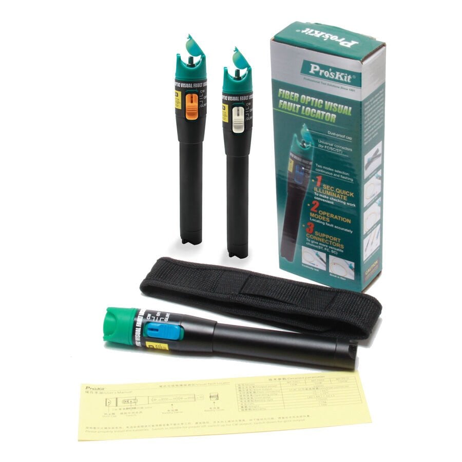Proskit MT-7510 10mW Lazer Fiber Optik Test Kalemi