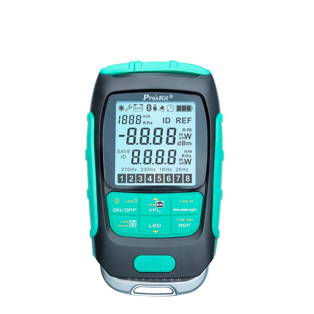 Proskit MT-7616 Fiber Optik Güç Ölçer Kablo Test Cihazı