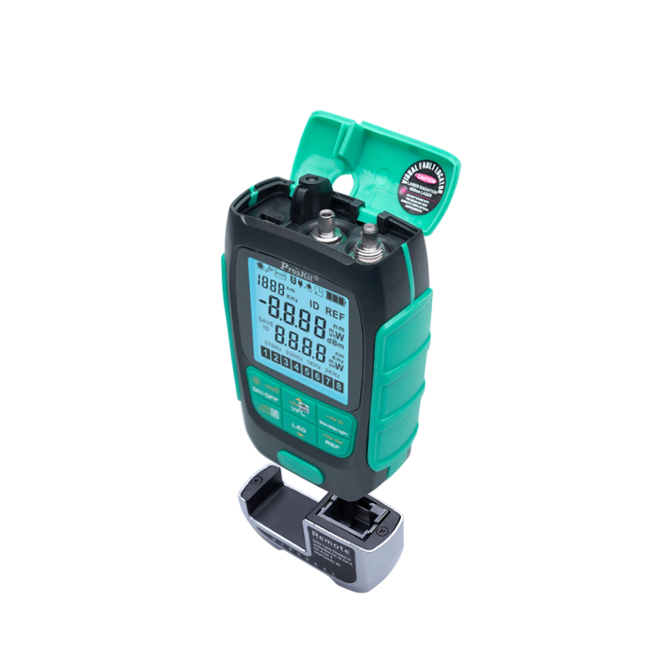 Proskit MT-7616 Fiber Optik Güç Ölçer Kablo Test Cihazı