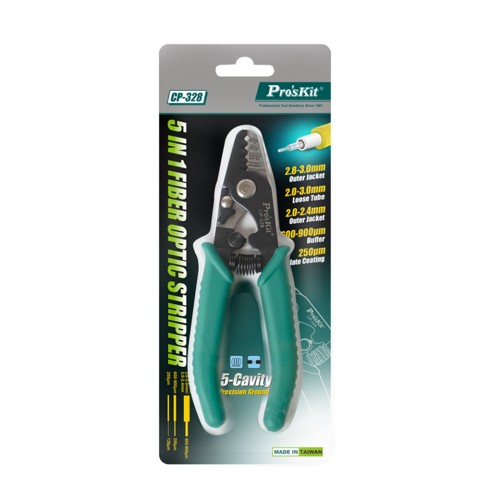 Proskit CP-328 5'İ 1 Arada Fiber Optik Sıyırıcı