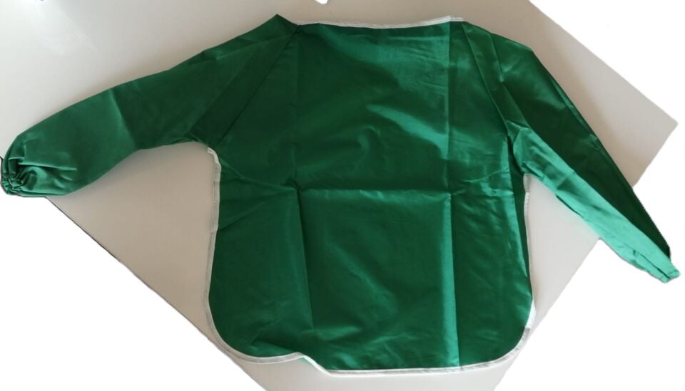 Boyama Önlüğü Okul Öncesi (Yeşil)