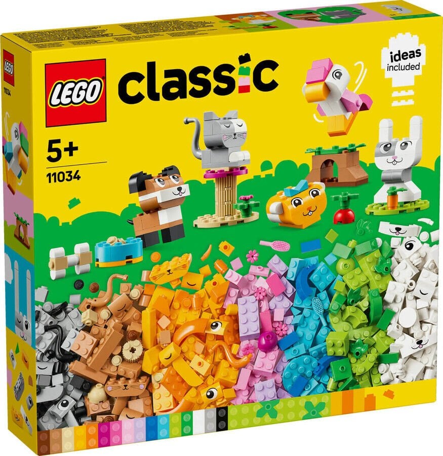 LEGO® Classic 11034 Yaratıcı Evcil Hayvanlar 450 Parça