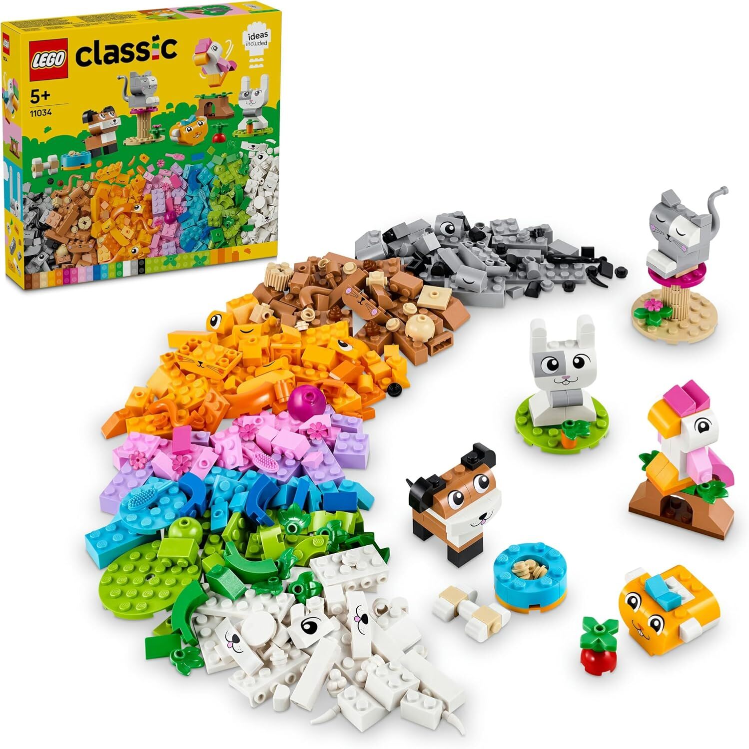 LEGO® Classic 11034 Yaratıcı Evcil Hayvanlar 450 Parça