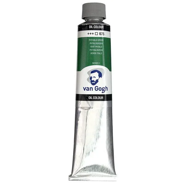 Talens Van Gogh Yağlı Boya 200 ml 675 Phthalo Green