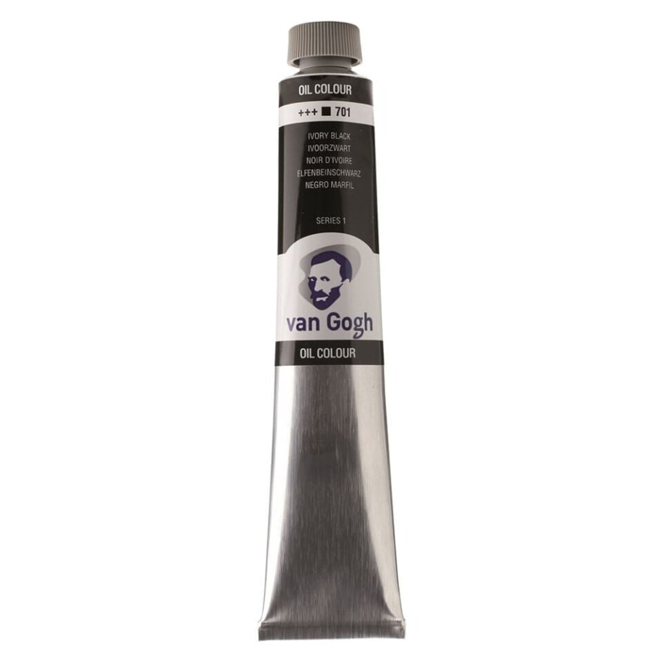 Talens Van Gogh Yağlıboya 200ml 701 İvory Black