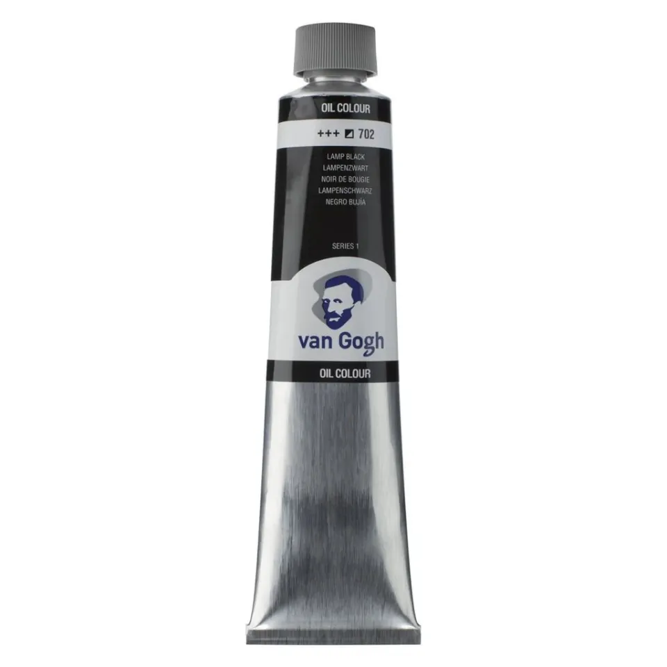 Talens Van Gogh Yağlı Boya 200ml 702 Lamp Black