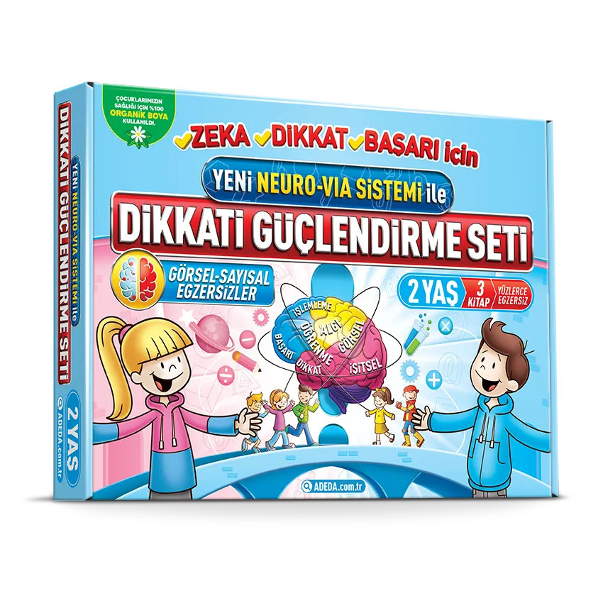 Dikkati Güçlendirme Seti 2 Yaş