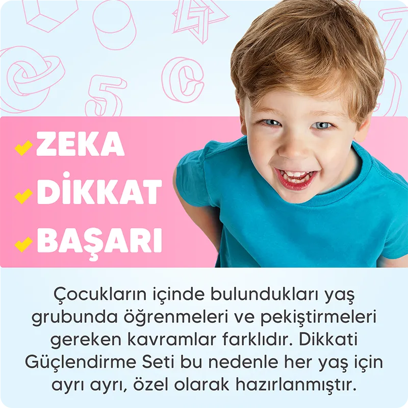 Dikkati Güçlendirme Seti 2 Yaş