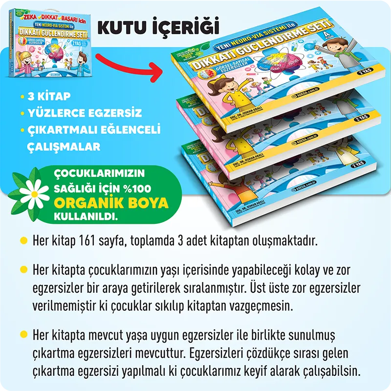 Dikkati Güçlendirme Seti 2 Yaş