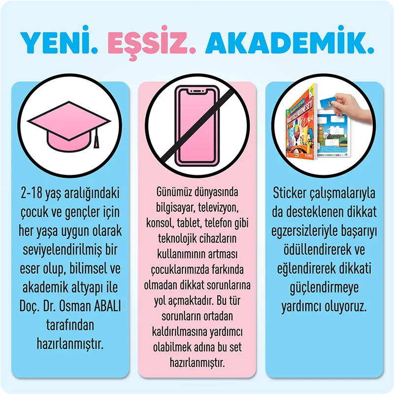 Dikkati Güçlendirme Seti 2 Yaş