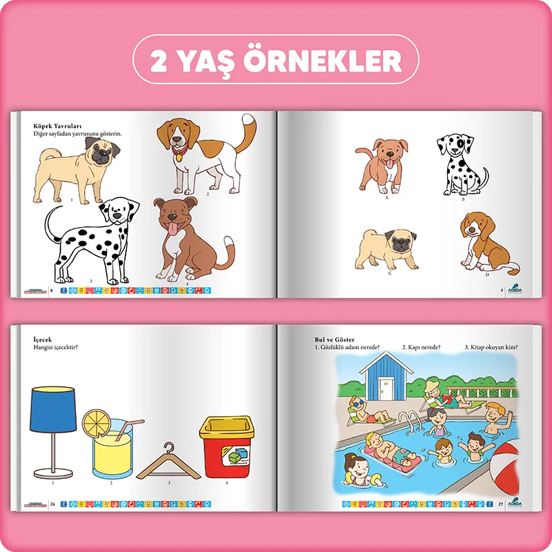 Dikkati Güçlendirme Seti 2 Yaş