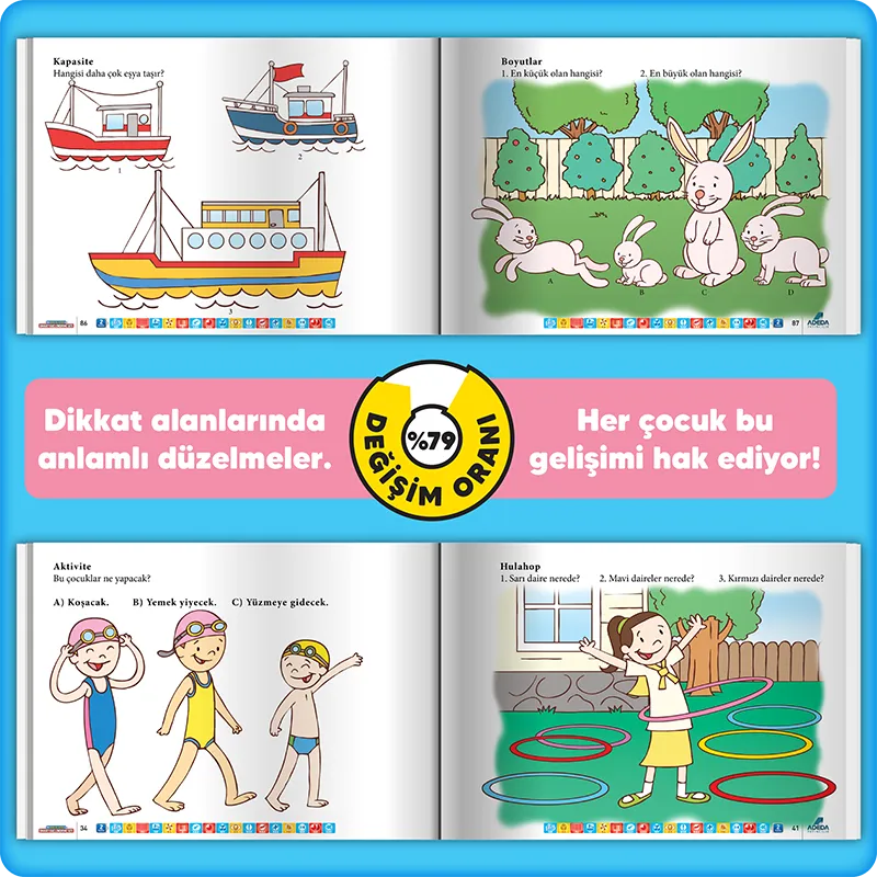 Dikkati Güçlendirme Seti 2 Yaş