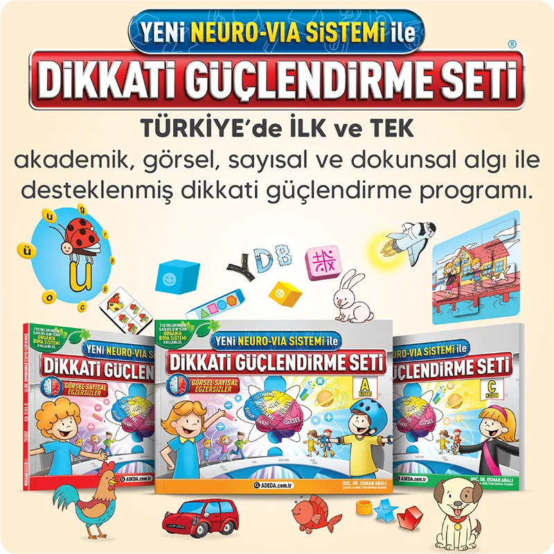 Dikkati Güçlendirme Seti 3 Yaş