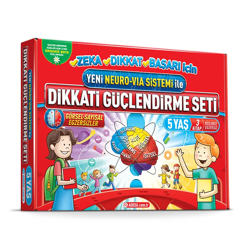 Dikkati Güçlendirme Seti 5 Yaş