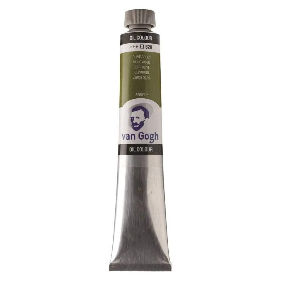 Talens Van Gogh Yağlı Boya 200 ml 620 Permanent Olive Green