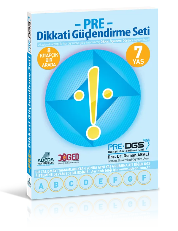 Dikkat Güçlendirme Seti Pre 7 Yaş