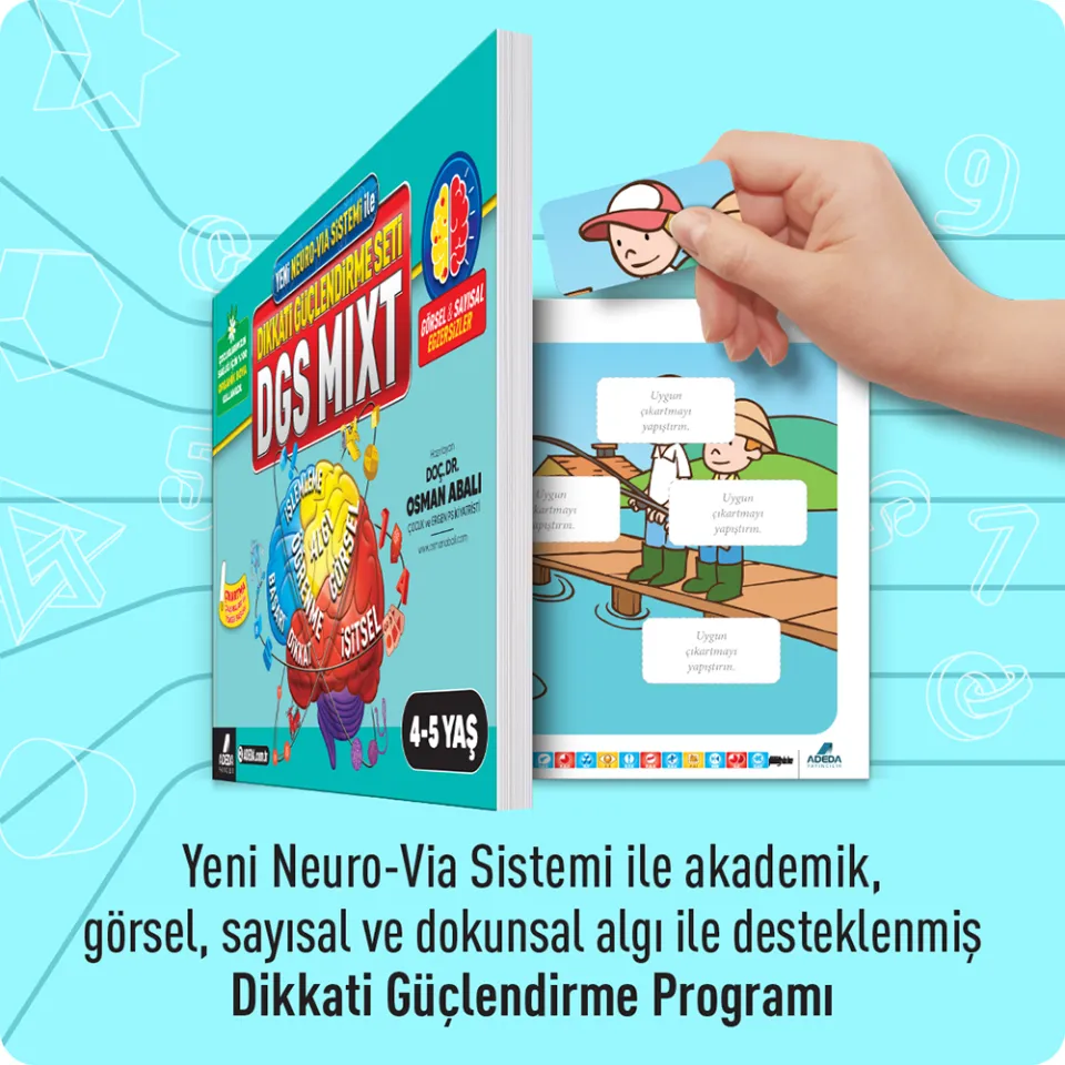 Dikkat Güçlendirme Seti Mixt 4-5 Yaş