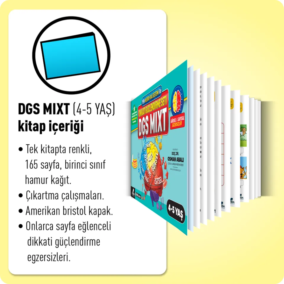 Dikkat Güçlendirme Seti Mixt 4-5 Yaş