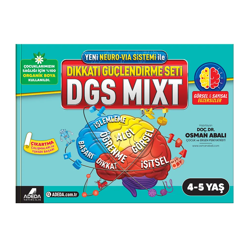 Dikkat Güçlendirme Seti Mixt 4-5 Yaş
